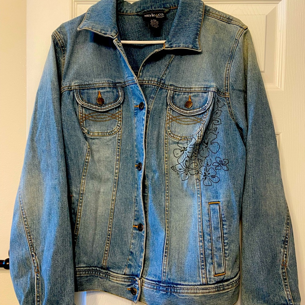 Style & Co Jean Jacket - Size 16W
